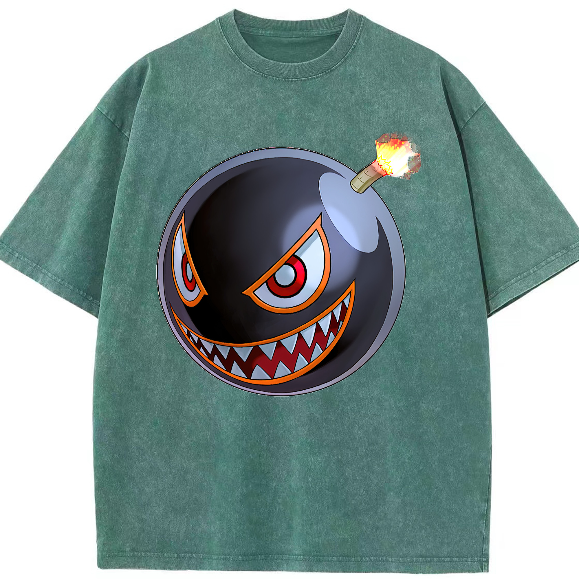 （画像用） 遊☆戯☆王 Yu-Gi-Oh! 綿100% ヴィンテージ風 半袖Tシャツ（フロントプリント）